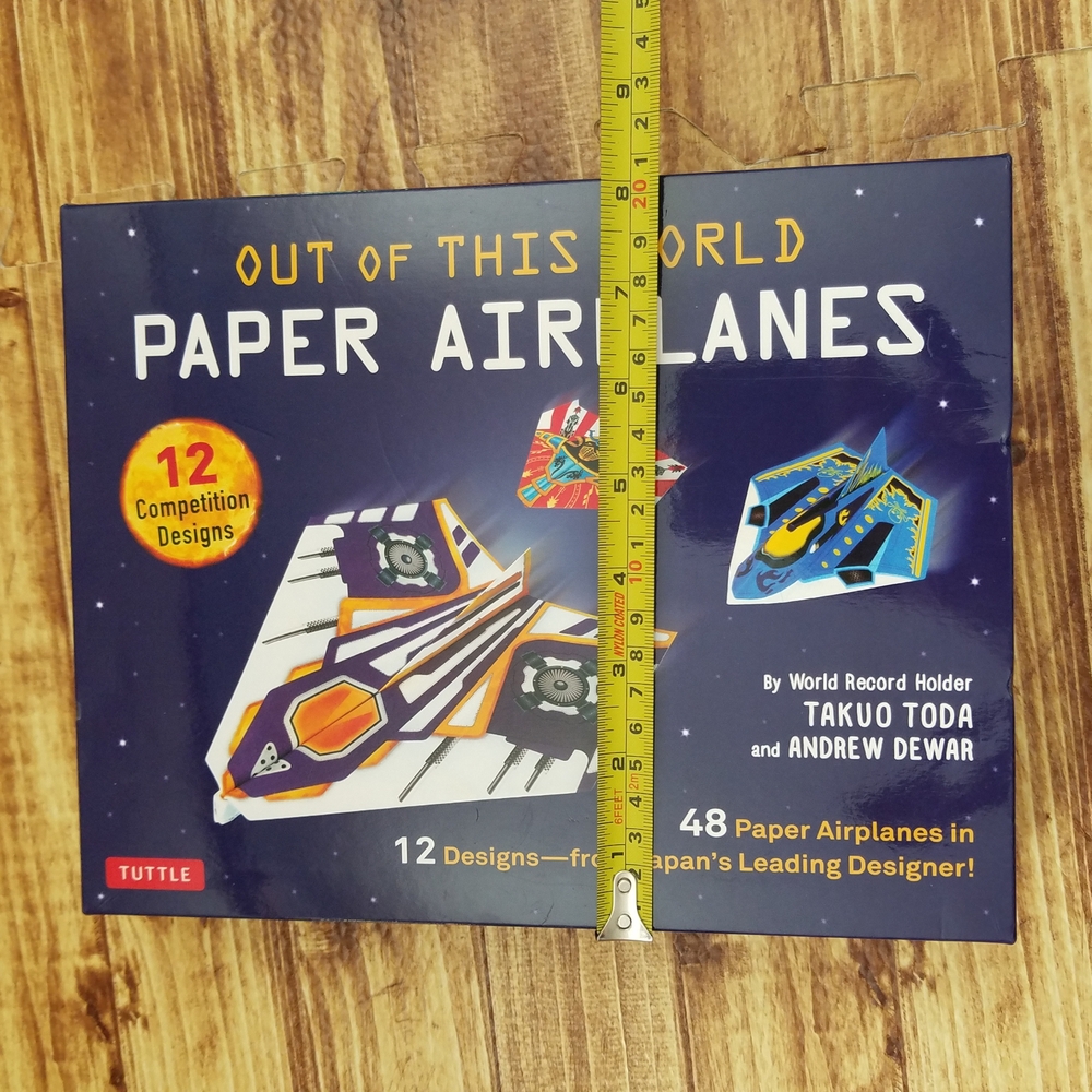 Out of This World Paper Airplanes Book And Paper Craft Kit Tuttle Publishing - Picture 9 of 11